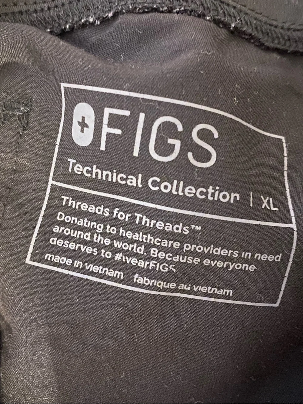 Figs relaxed leg